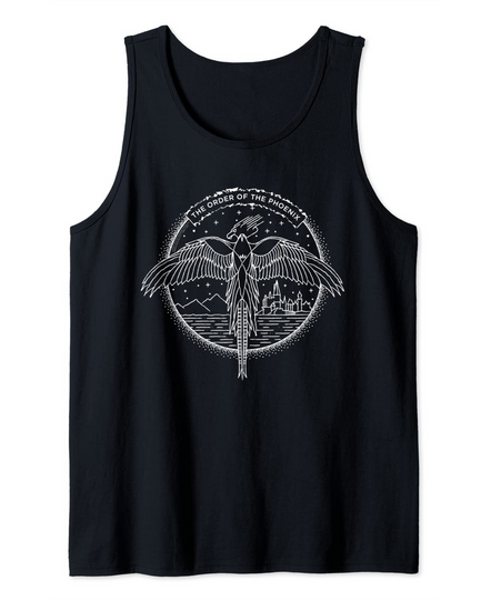 The Order of the Phoenix Circle Line Art Tank Top
