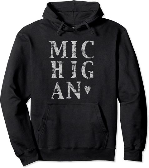 Michigan American State Pullover Hoodie