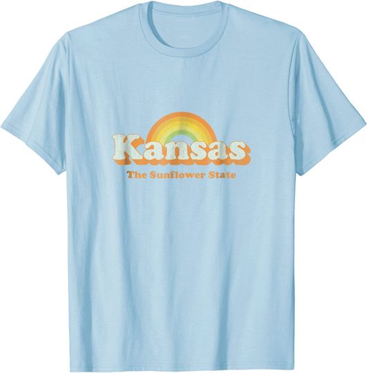Retro Kansas T Shirt