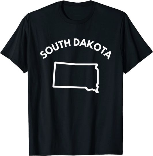 South Dakota Fans State of South Dakota T-Shirt