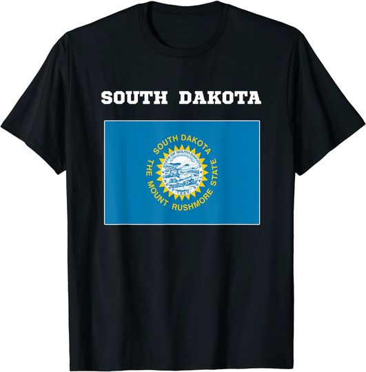 South Dakota Tee Flag T-Shirt