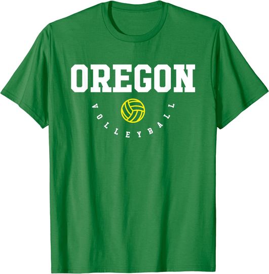 Oregon Volleyball Team T-Shirt