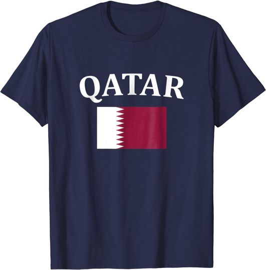 Qatari Pride Flag T Shirt