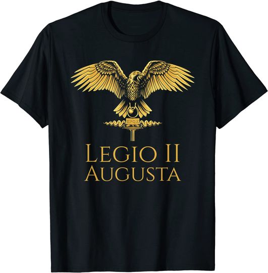Ancient Roman Legionary Eagle - Legio II Augusta - SPQR T-Shirt