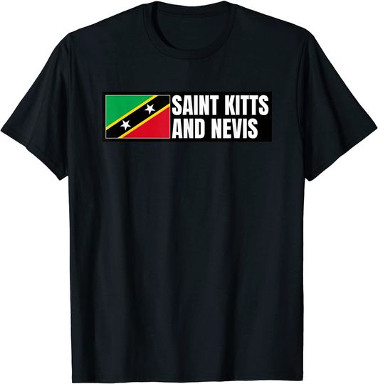 Saint Kitts And Nevis Flag T Shirt
