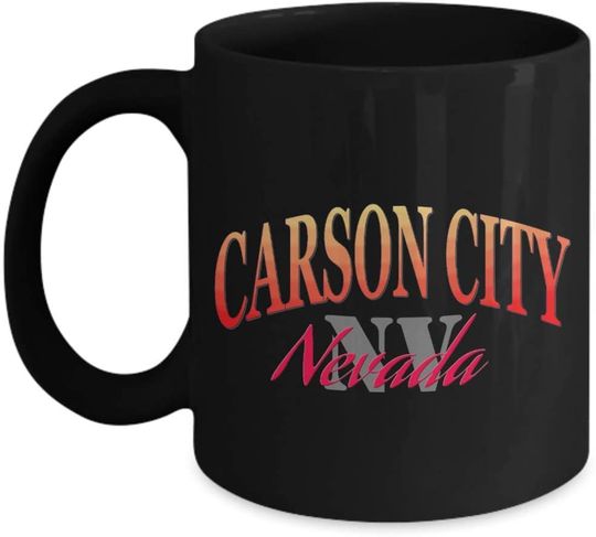 Carson City, Nevada - Ceramic Coffee Mug