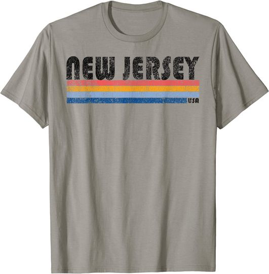 Vintage 1980s Style New Jersey T-Shirt