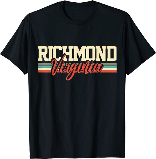 Richmond Virginia Retro T Shirt