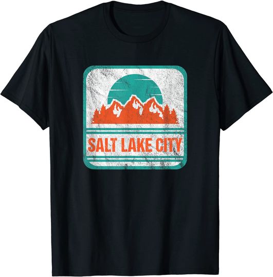 Lake City USA Hiking Camping T Shirt