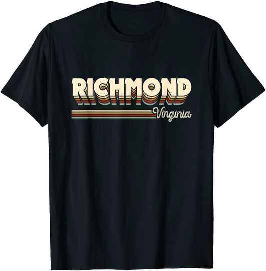 Retro Richmond Virginia T Shirt