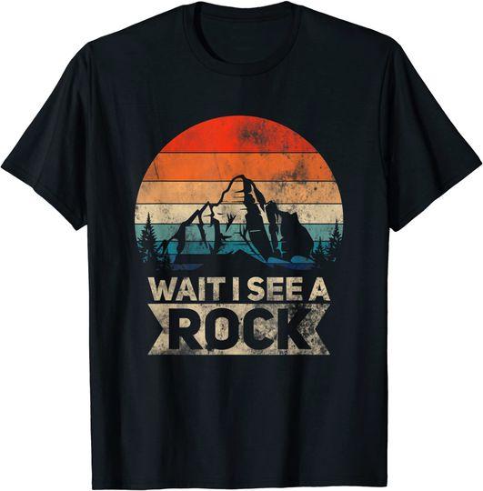 Wait I See A Rock Geologist Idea T-Shirt