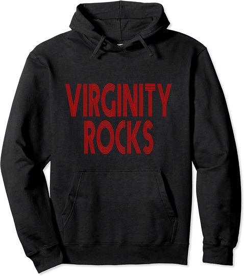 Virginity rock red vintage Pullover Hoodie
