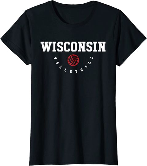 Women's Wisconsin Volleyball Team Hoodie