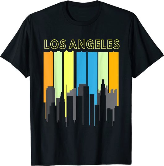 Los Angeles City Skyline T Shirt