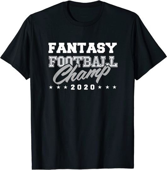 Fantasy Football champ 2020 league gift T-Shirt