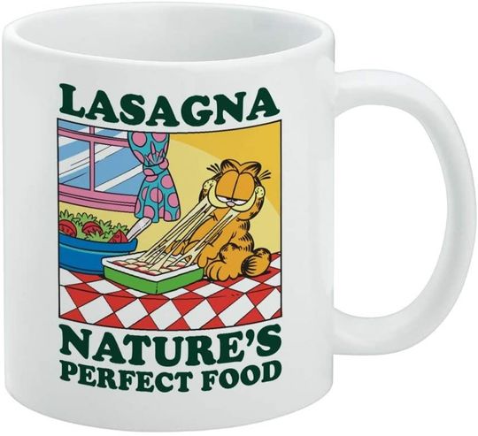 Lasagna The Perfect Food White Mug