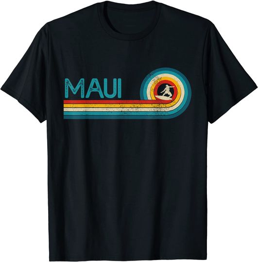 Maui Hawaii Surf Vintage Beach T-Shirt