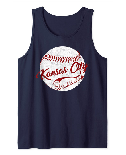 Baseball Kansas City Tank Top