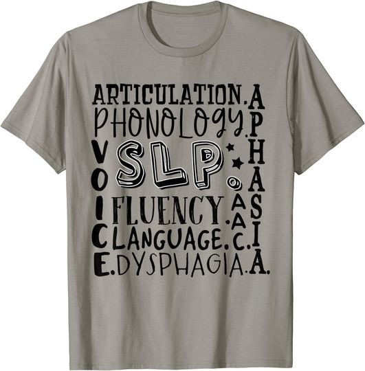 Scope Of Practice Speech Language Pathology School T Shirt