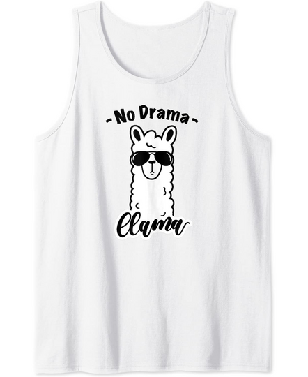 No Drama Llama Tank Top