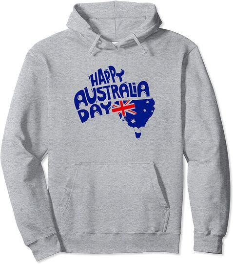 Happy Australia Day Pullover Hoodie