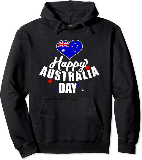 Happy Australia Day Pullover Hoodie