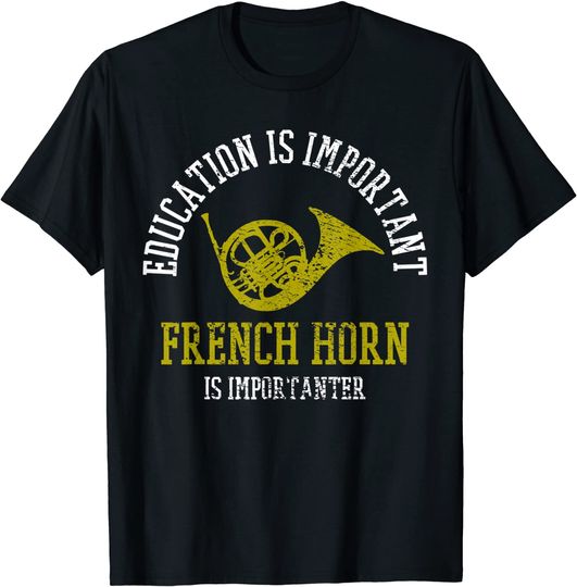 French Horn Player Instrument Music Teacher TT Shirt