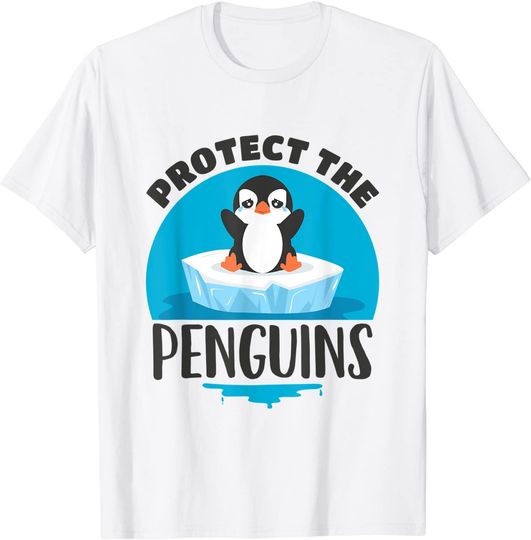 Penguin Awareness Day Protect the Penguins Antarctica T-Shirt
