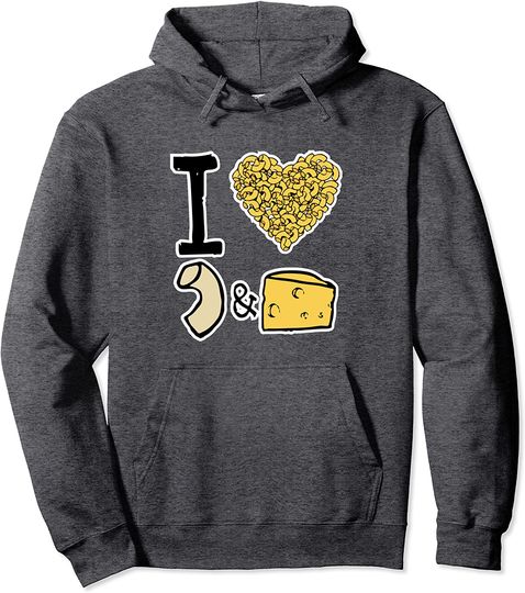 National Macaroni and Cheese Day I love Mac & Cheese holiday Pullover Hoodie