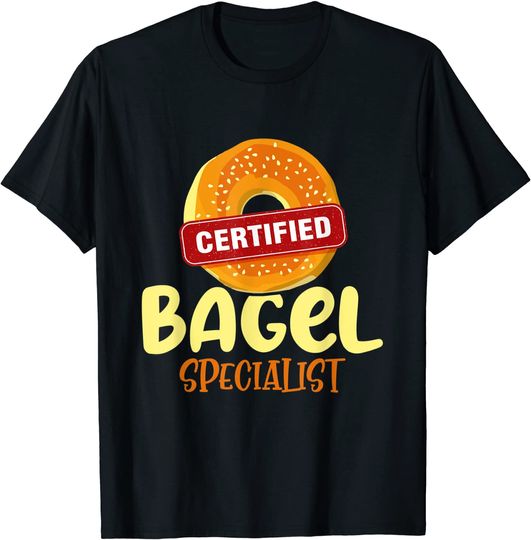 Bagels Lover Gifts - Certified Bagel Specialist - Bagel Day T-Shirt