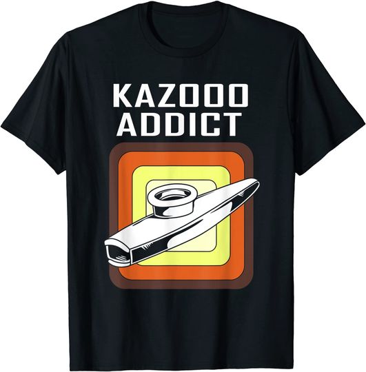 Kazoo Addict Retro Kazoo T-Shirt