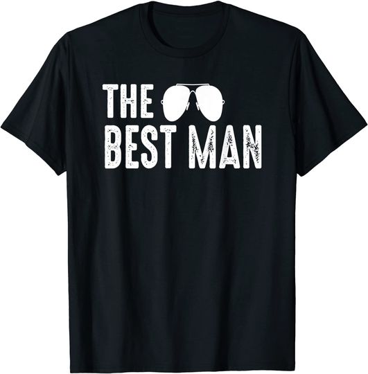 Best Man Cool Shades Bachelor Party T Shirt