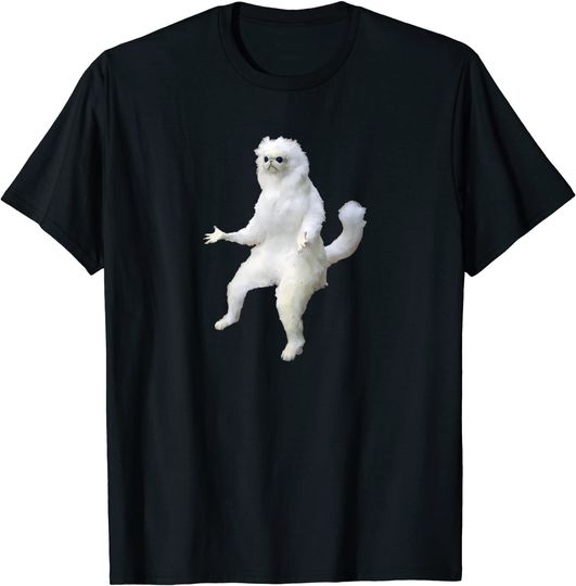 Persian Cat Room Guardian Dank Meme Excuse Me T Shirt