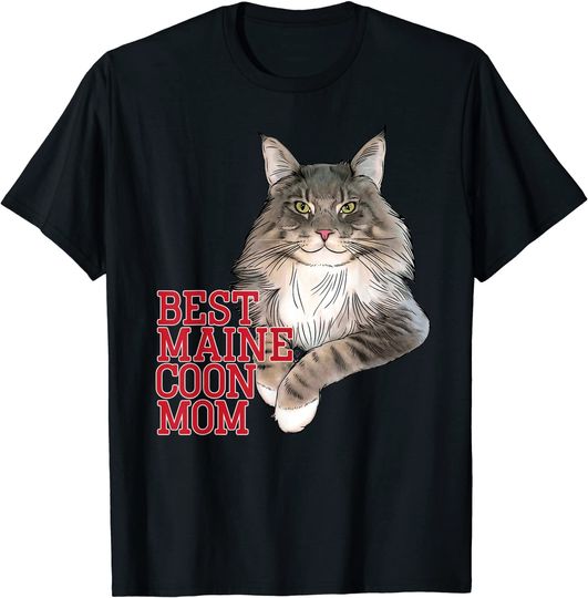 Best Maine Coon Mom T Shirt