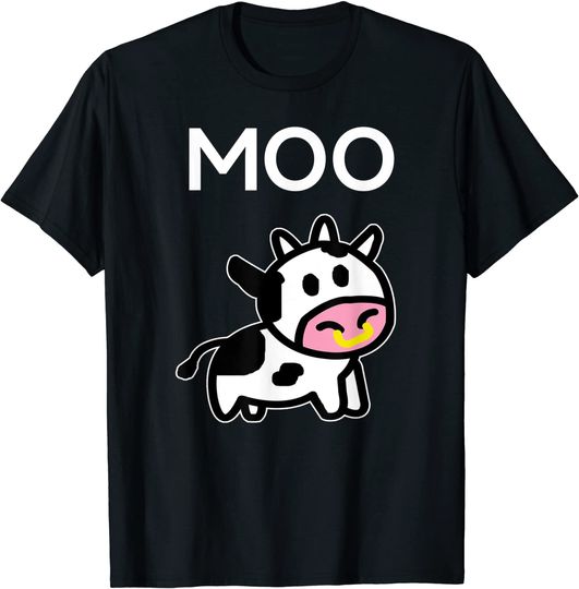 Moo Cow Funny Farmer T-Shirt