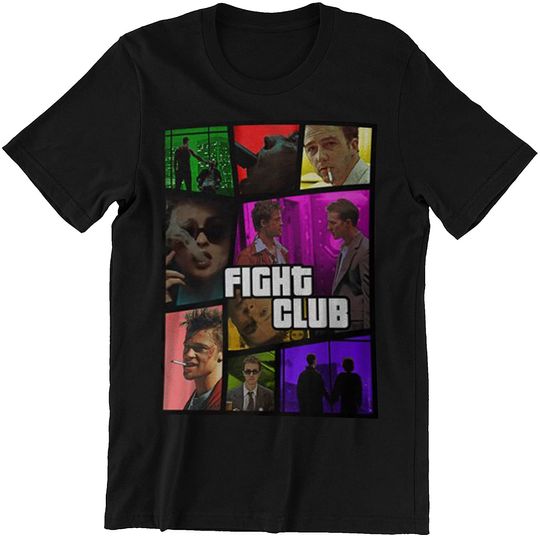 Fight Club Movie Poster Classic Unisex T Shirt