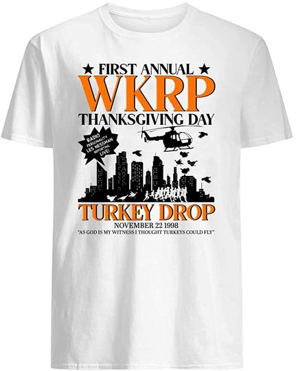 First Annual WKRP Thanksgiving Day Turkey T Shirt