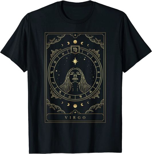 Virgo Horoscope And Zodiac Symbol T-Shirt