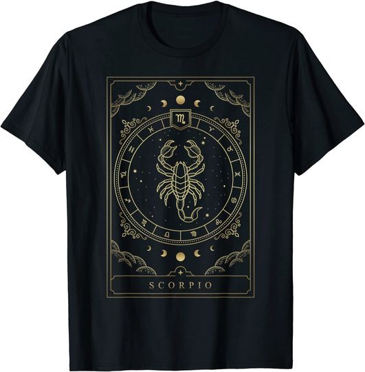 Scorpio Horoscope And Zodiac Symbol T-Shirt