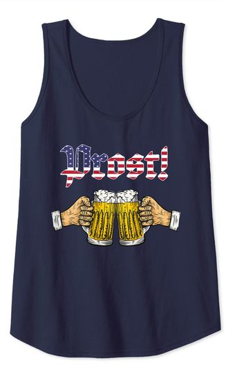 Oktoberfest 2021 USA Beer Drinking Team Prost Tank Top