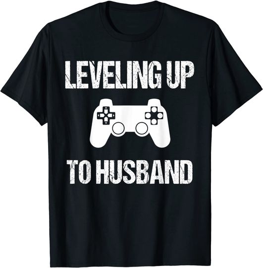 Engagement Groom Video Game T Shirt