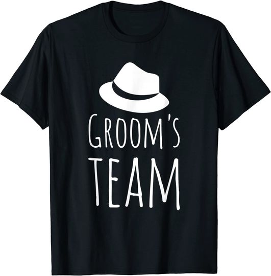 Matching Getting Ready Groom's Team Wedding T Shirt