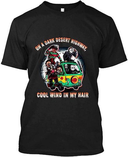 Vintage On A Dark Desert HighwayT Shirt