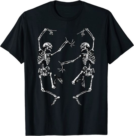 Dance Of Death Macabre Skeleton T Shirt