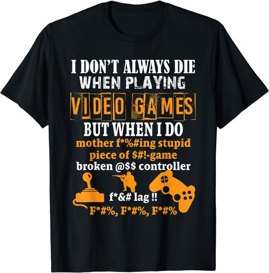 Video Games T Shirt