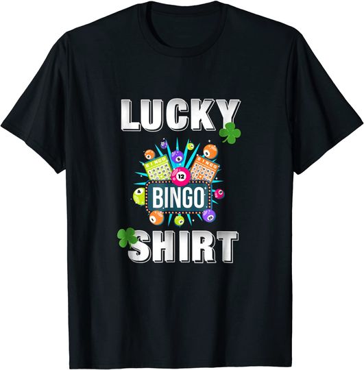 Lucky Bingo Gambling T Shirt