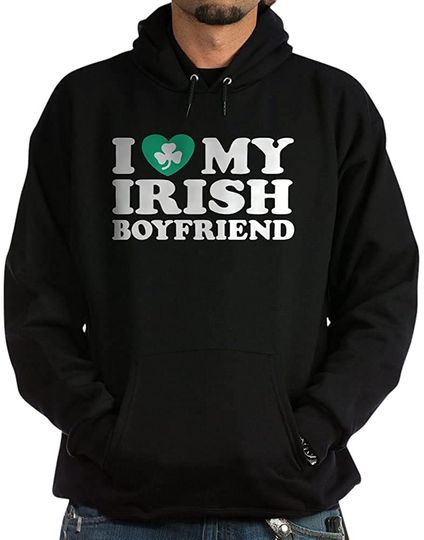 I Love My Irish Boyfriend Pullover Hoodie