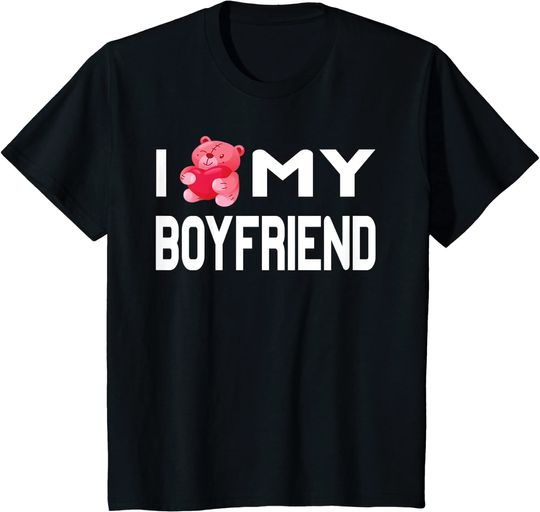 I Love My Boy Friend T-Shirt