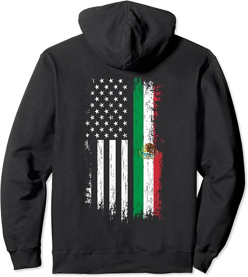 Mexico USA Grown Roots Pullover Hoodie