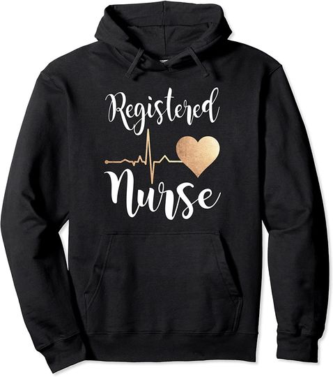 Registered Nurse Heart Hoodie